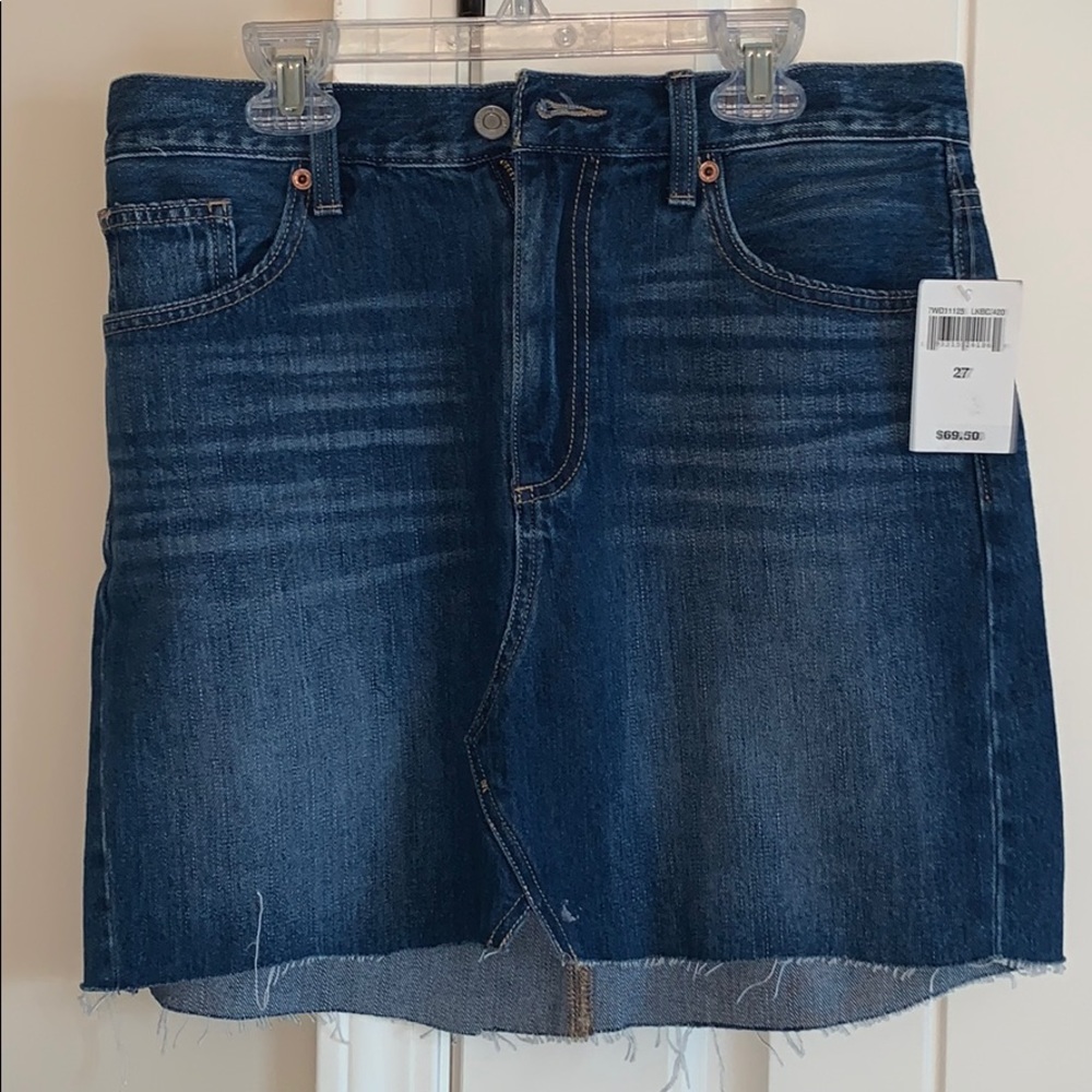lucky brand denim skirt